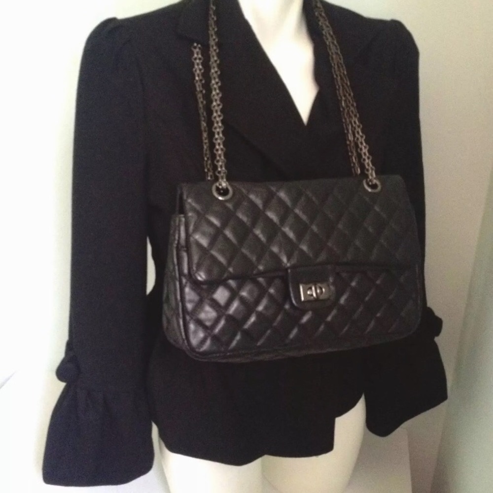 Gorgeous Genuine Quilted Leather bag.